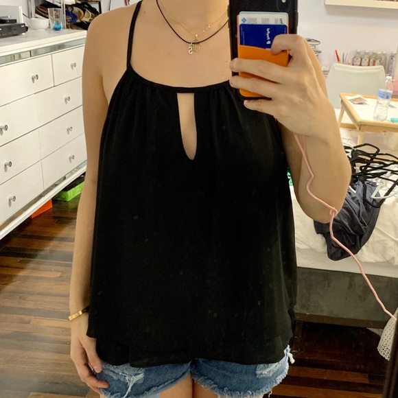 Tops - Keyhole Tank Top Tops - Keyhole Tank Top